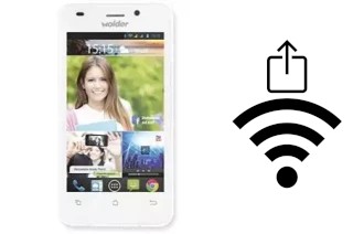 Générer un QR code avec la clé Wifi sur un Wolder miSmart Smile W1