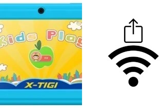 Générer un QR code avec la clé Wifi sur un X-TIGI KIDS Tab