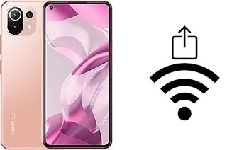 Générer un QR code avec la clé Wifi sur un Xiaomi 11 Lite 5G NE