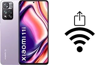 Générer un QR code avec la clé Wifi sur un Xiaomi 11i