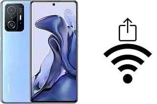 Générer un QR code avec la clé Wifi sur un Xiaomi 11T