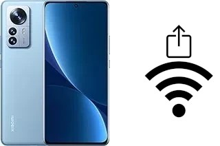 Générer un QR code avec la clé Wifi sur un Xiaomi 12 Pro