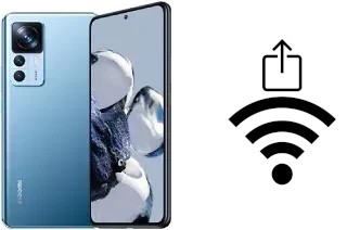 Générer un QR code avec la clé Wifi sur un Xiaomi 12T Pro