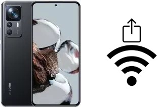 Générer un QR code avec la clé Wifi sur un Xiaomi 12T