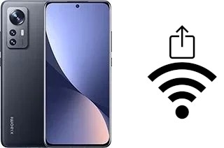 Générer un QR code avec la clé Wifi sur un Xiaomi 12X