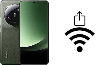 Générer un QR code avec la clé Wifi sur un Xiaomi 13 Ultra