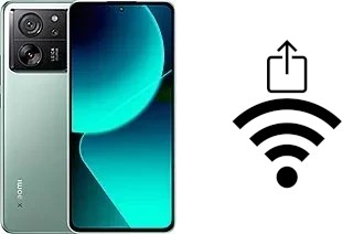 Générer un QR code avec la clé Wifi sur un Xiaomi 13T