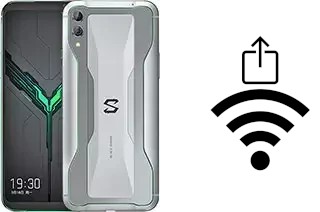 Générer un QR code avec la clé Wifi sur un Xiaomi Black Shark 2