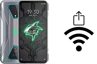 Générer un QR code avec la clé Wifi sur un Xiaomi Black Shark 3 Pro