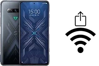 Générer un QR code avec la clé Wifi sur un Xiaomi Black Shark 4 Pro