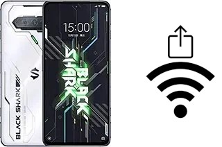 Générer un QR code avec la clé Wifi sur un Xiaomi Black Shark 4S Pro