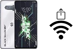 Générer un QR code avec la clé Wifi sur un Xiaomi Black Shark 4S