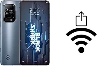 Générer un QR code avec la clé Wifi sur un Xiaomi Black Shark 5