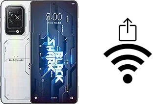 Générer un QR code avec la clé Wifi sur un Xiaomi Black Shark 5 Pro