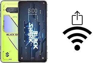 Générer un QR code avec la clé Wifi sur un Xiaomi Black Shark 5 RS