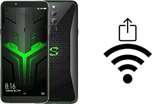 Générer un QR code avec la clé Wifi sur un Xiaomi Black Shark Helo