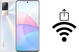 Générer un QR code avec la clé Wifi sur un Xiaomi Civi 1S