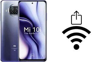 Générer un QR code avec la clé Wifi sur un Xiaomi Mi 10i 5G