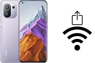 Générer un QR code avec la clé Wifi sur un Xiaomi Mi 11 Pro