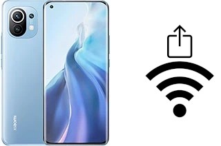 Générer un QR code avec la clé Wifi sur un Xiaomi Mi 11