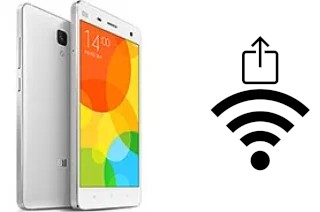 Générer un QR code avec la clé Wifi sur un Xiaomi Mi 4 LTE