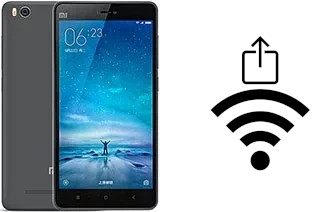 Générer un QR code avec la clé Wifi sur un Xiaomi Mi 4c