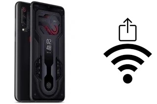 Générer un QR code avec la clé Wifi sur un Xiaomi Mi 9 Transparent Edition