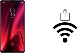 Générer un QR code avec la clé Wifi sur un Xiaomi Mi 9T Pro