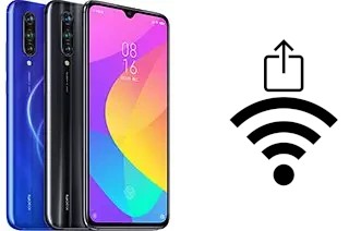 Générer un QR code avec la clé Wifi sur un Xiaomi Mi 9 Lite