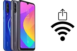 Générer un QR code avec la clé Wifi sur un Xiaomi Mi CC9e