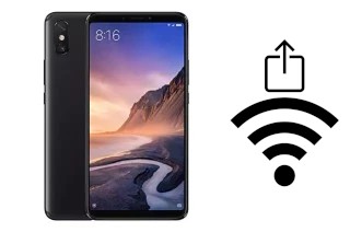 Générer un QR code avec la clé Wifi sur un Xiaomi Mi Max SD650