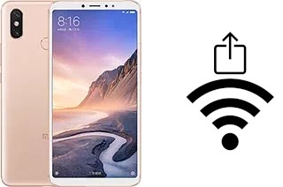 Générer un QR code avec la clé Wifi sur un Xiaomi Mi Max 3