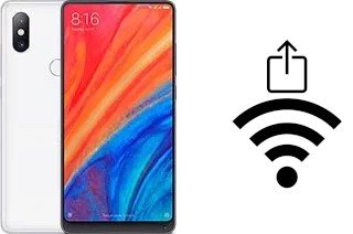 Générer un QR code avec la clé Wifi sur un Xiaomi Mi Mix 2S