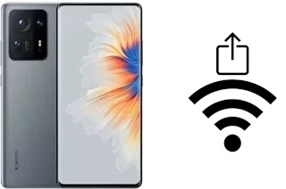 Générer un QR code avec la clé Wifi sur un Xiaomi Mix 4