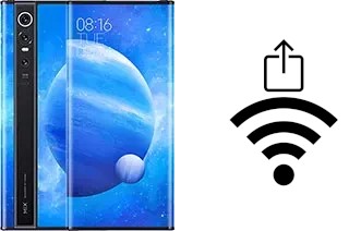 Générer un QR code avec la clé Wifi sur un Xiaomi Mi Mix Alpha