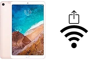 Générer un QR code avec la clé Wifi sur un Xiaomi Mi Pad 4 Plus