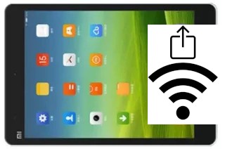 Générer un QR code avec la clé Wifi sur un Xiaomi Mi Pad Mi515