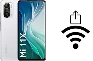 Générer un QR code avec la clé Wifi sur un Xiaomi Mi 11X