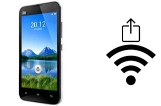 Générer un QR code avec la clé Wifi sur un Xiaomi Mi 2