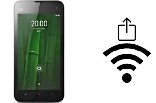 Générer un QR code avec la clé Wifi sur un Xiaomi Mi 2A