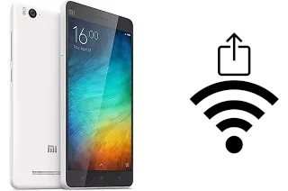 Générer un QR code avec la clé Wifi sur un Xiaomi Mi 4i