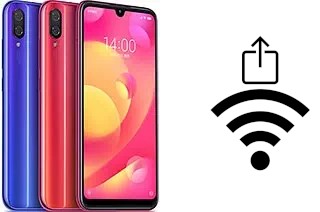 Générer un QR code avec la clé Wifi sur un Xiaomi Mi Play