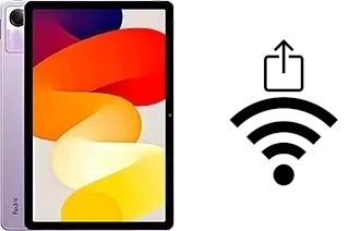 Générer un QR code avec la clé Wifi sur un Xiaomi Redmi Pad SE