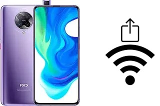 Générer un QR code avec la clé Wifi sur un Xiaomi Poco F2 Pro