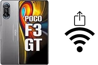 Générer un QR code avec la clé Wifi sur un Xiaomi Poco F3 GT