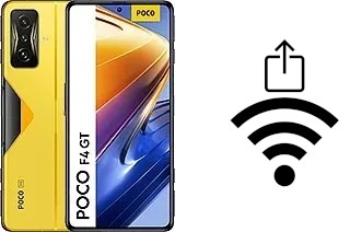 Générer un QR code avec la clé Wifi sur un Xiaomi Poco F4 GT