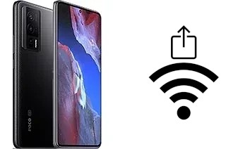 Générer un QR code avec la clé Wifi sur un Xiaomi Poco F5 Pro