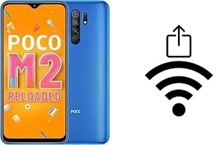 Générer un QR code avec la clé Wifi sur un Xiaomi Poco M2 Reloaded