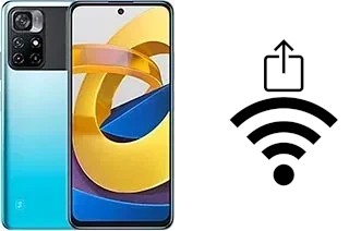 Générer un QR code avec la clé Wifi sur un Xiaomi Poco M4 Pro 5G