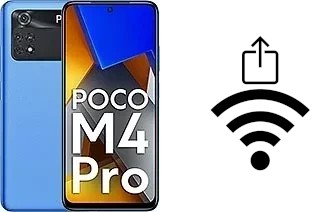 Générer un QR code avec la clé Wifi sur un Xiaomi Poco M4 Pro